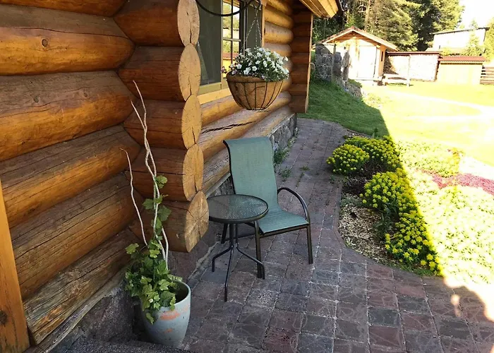 The Gorgeous Log House, That Brings Out The Smile! * Hara